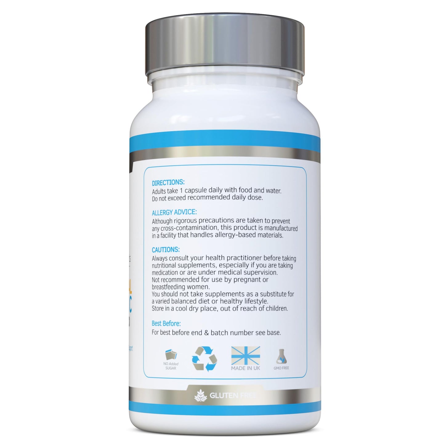 swiss bioenergetics Liposomal Vitamin C Complex with Zinc, Selenium and Copper : All-in-ONE Enhanced Absorption Immune Support : 250mg, 120 Vegan Capsules (4 Month Supply) : Non-GMO, Made in UK
