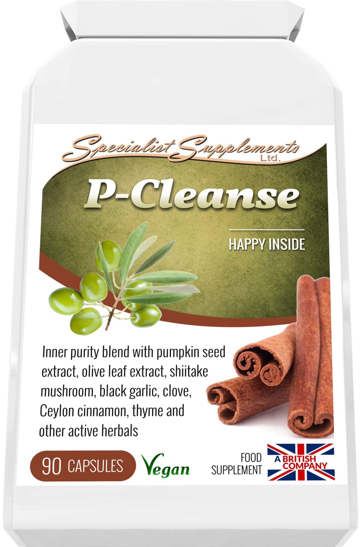 Specialist Supplements P-Cleanse, 90 Capsules