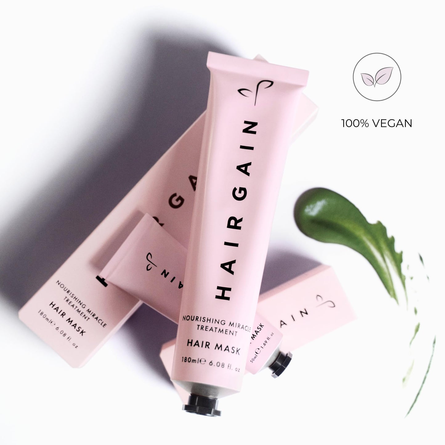 Hair Gain Nourishing Hair Mask - Intense Long-Lasting Hydrating Hair Mask for Dry Damaged Hair, Increased Hair Growth - Deep Conditioning, Moisturising Hair Treatment, Frizz Control, Curly Hair 50ml