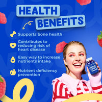 Vitawell Adult Multivitamin Gummies - 120 Raspberry Flavour Gummies (2 Month Supply) | Complex Vitamin D Formula | Chewable Multivitamins for Men & Women | Immune Support | 10 Essential Adult Vitamin