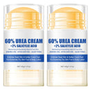 SALROAL Urea Cream 60 Percent for Feet,Urea Foot Cream for Cracked Heels and Dry Skin - Cracked Heel Cream Urea Moisturiser Plus 2% Salicylic Acid - Foot Cream for Calluses and Hard Skin (BLUE, Two Size)