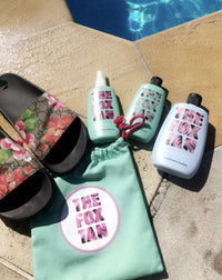 The Fox Tan Triple Threat Bundle | Elixir and Mist for Dark, Flawless, Tan Skin | Sun Tan Sealer for Glowing Skin | Tanning Lotions & Oils For Melanin Production