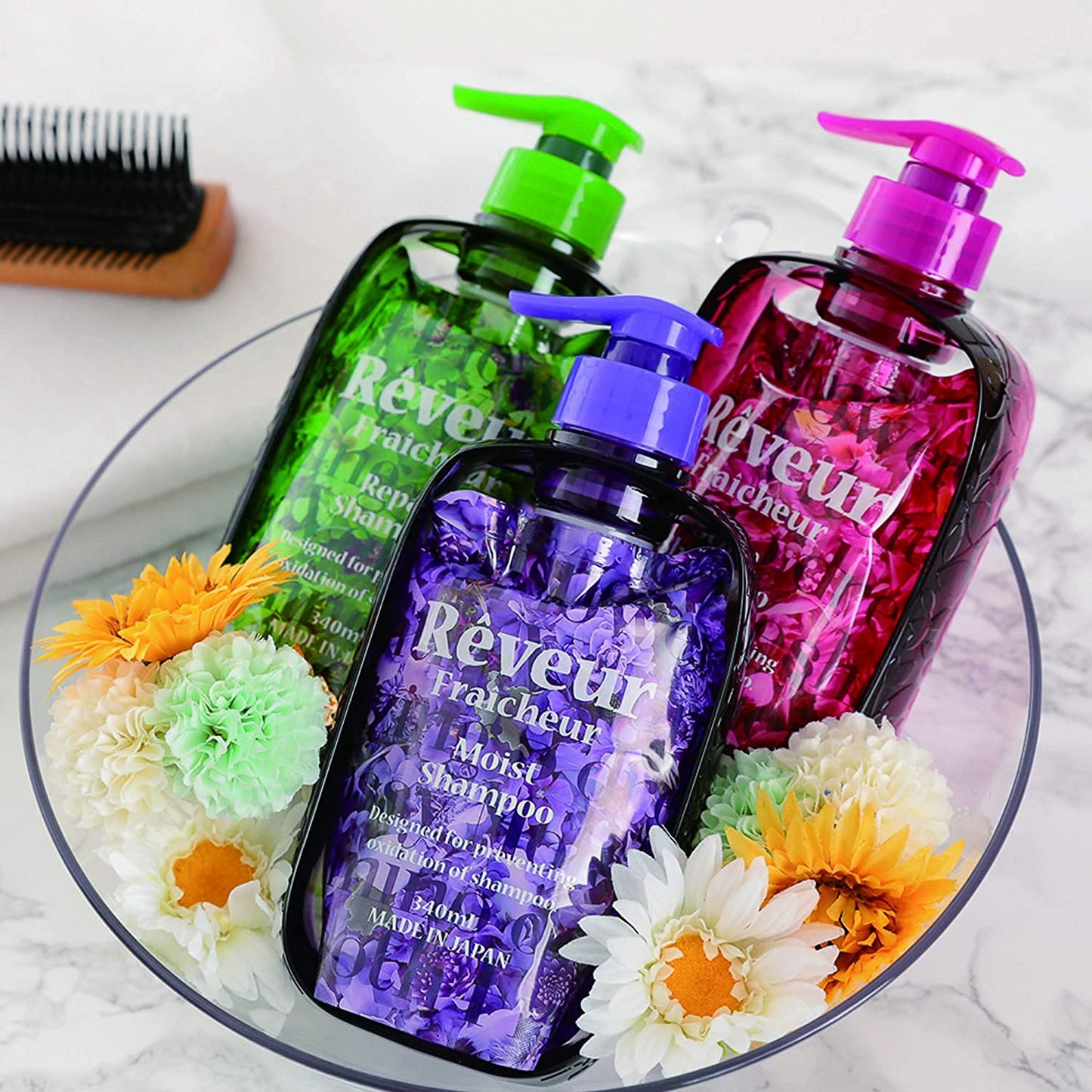 Reveur Rêveur Fraicheur Scalp Treatment Dispenser Set - 340ml