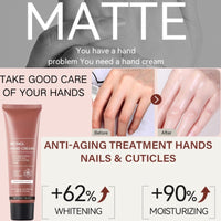 AHVKNU Retinol Hand Cream,Retinol Anti-Aging Hand Lotion,Retinol Moisturizer with Shea Butter & Collagen for Smooth, Youthful Looking Hands, Nails & Cuticles.Relief Intense Moisture Hand Cream for Women Men