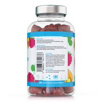 swiss bioenergetics Ashwagandha Gummies - 150 Natural Raspberry Flavoured Chewable & Yummy - 1200mg High Strength Serving with 5% Withanolides - 75 Day Supply - UK Made