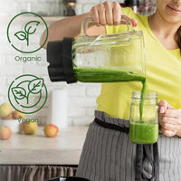 Herbal Magic's Organic Spirulina Powder - Sparkle Your Smoothies, Shakes - Ideal for Trainers on a Vegan, Vegetarian Diet - No Fillers & Preservatives - of&G UK Organic Certified-100g (Pack of 1)