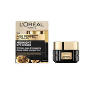 L'Oréal Paris Age Perfect Cell Renew Midnight Eye Cream, Antioxidant Recovery Complex, Vitamin E and Fermented Black Tea, reveal visibly younger eyes, 15ml