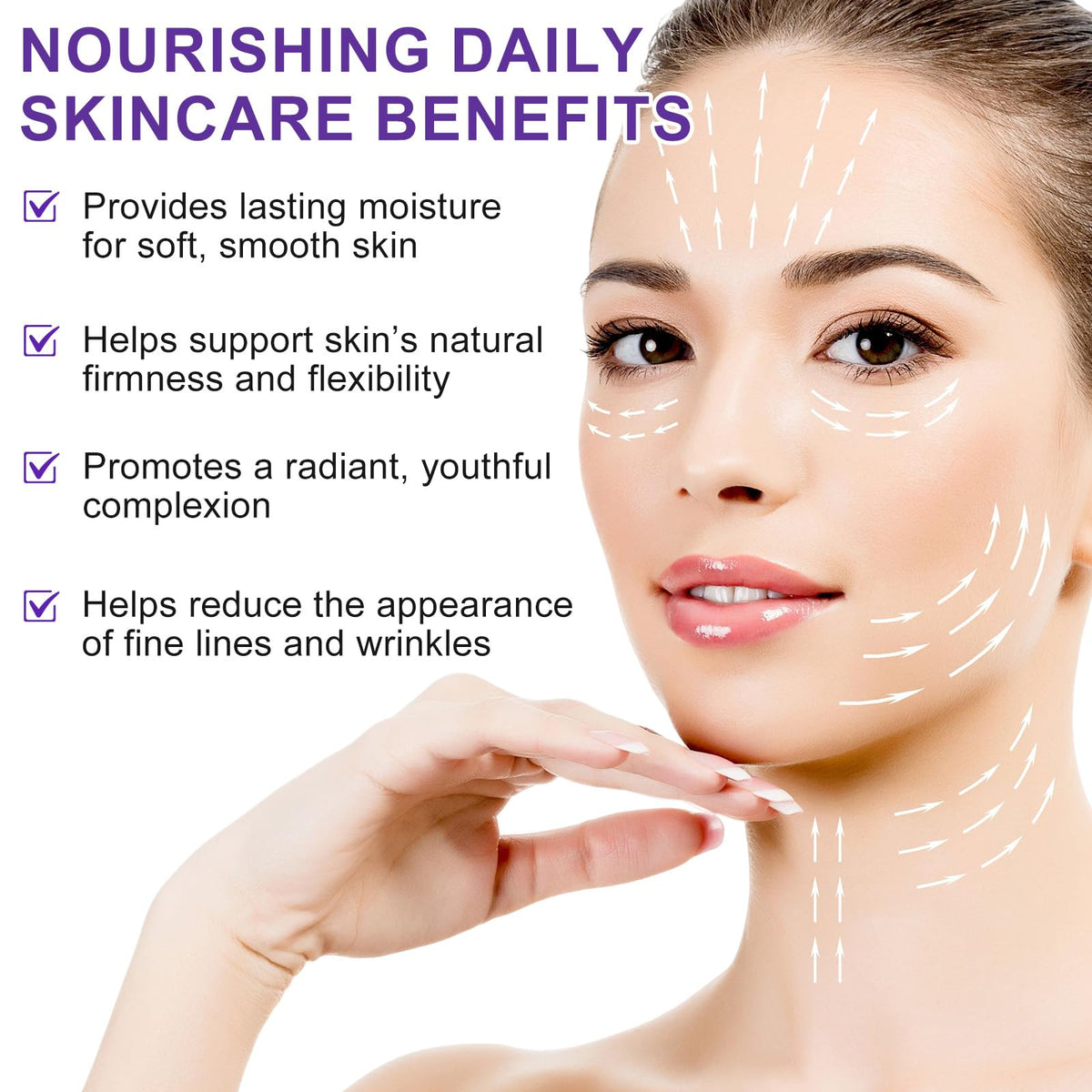 MASAIGGE Retinol Firming Serum Stick, Collagen Peptides Firming Serum Stick, Anti Aging Peptides Cream Stick, Retinol Stick for Tightening Sagging Skin, Reduces Wrinkles & Lines, Improves Skin Elasticity (2PC)