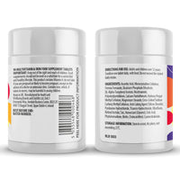 Club Vits Multivitamin & Iron (180) 2 x 90 Easy to Swallow Tablets (180) with Vitamins A,B,D,C,E and Minerals, One a Day, Support for Immune System,