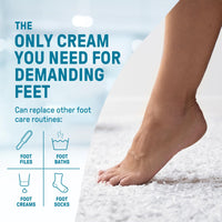 CCS All In One Foot Cream 100ml for Cracked Heels, Dry Feet & Calluses