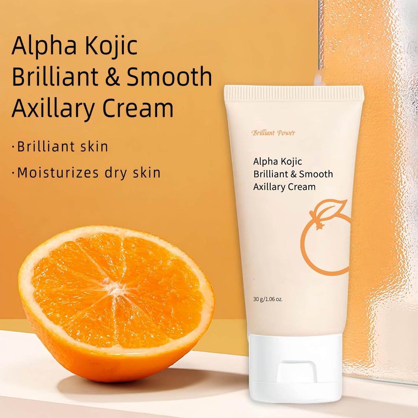 Kojic Acid Underarm Cream,Underarm Whitening Cream,Dark Underarms Treatment,Skin Whitening Body Lotion,Skin Lightening Cream,Skin Care for Armpits, Knees, Inner Thighs, Bikini Areas,Reduce Odor