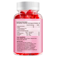 HOOLOO Creatine Gummies 5000mg Creatine Monohydrate with 1000mg Collagen (1 Month Supply) for Men & Women, Vegan & Sugar-Free, Easy Pre/Post Workout Gym Support for Performance and Muscle Power, 60 Count