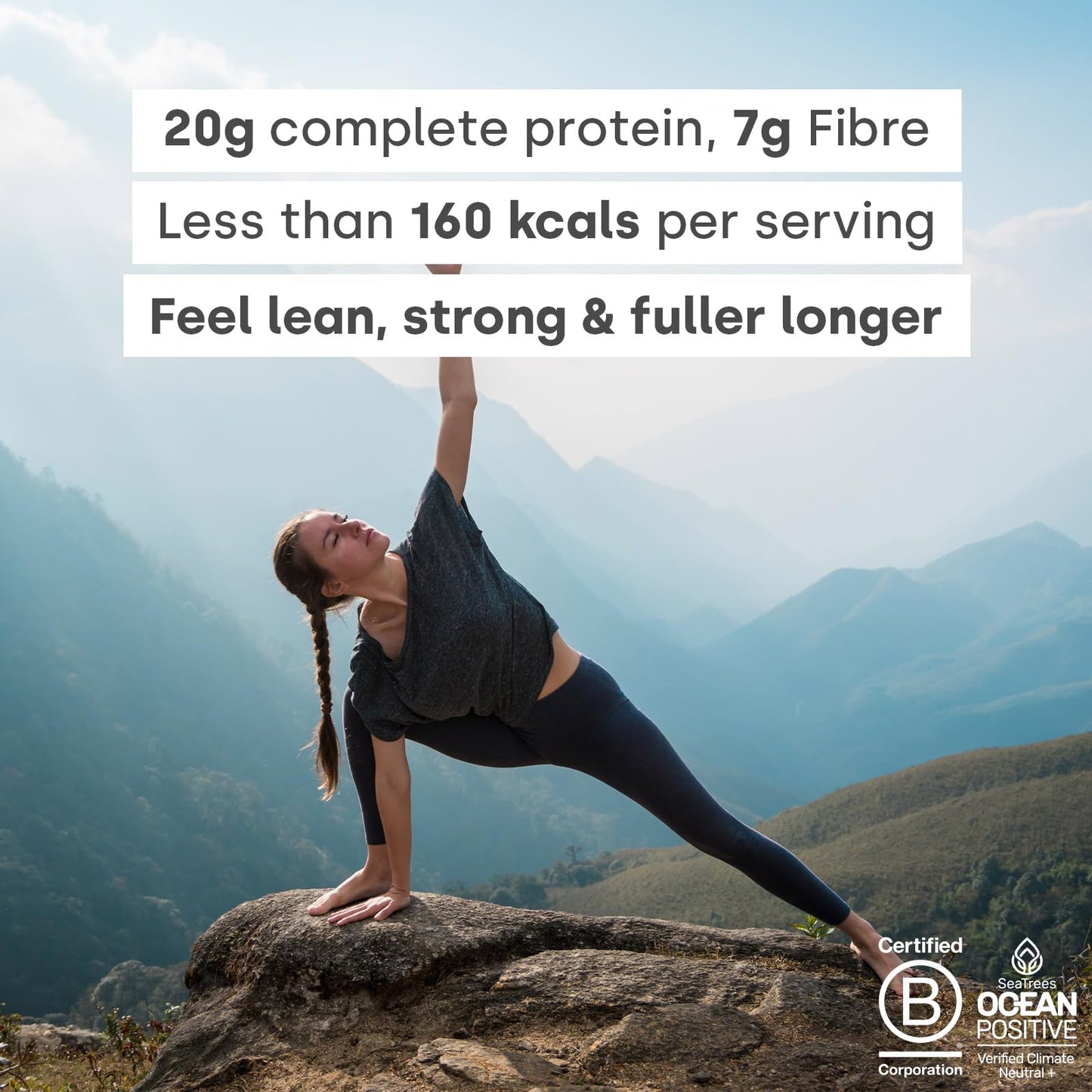 Form Superblend Protein - Vegan Protein Powder with Superfoods, Vitamins and Minerals - 20g of Plant Based Protein per Serving (Vanilla)