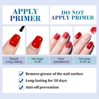 VENALISA Nail Primer and Dehydrator Set Professional Natural Nails Primer and Nail Prep Dehydrate Quick Dry For Gel Nail Polish Extension gel Acrylic Powder 15ml 0.5oz