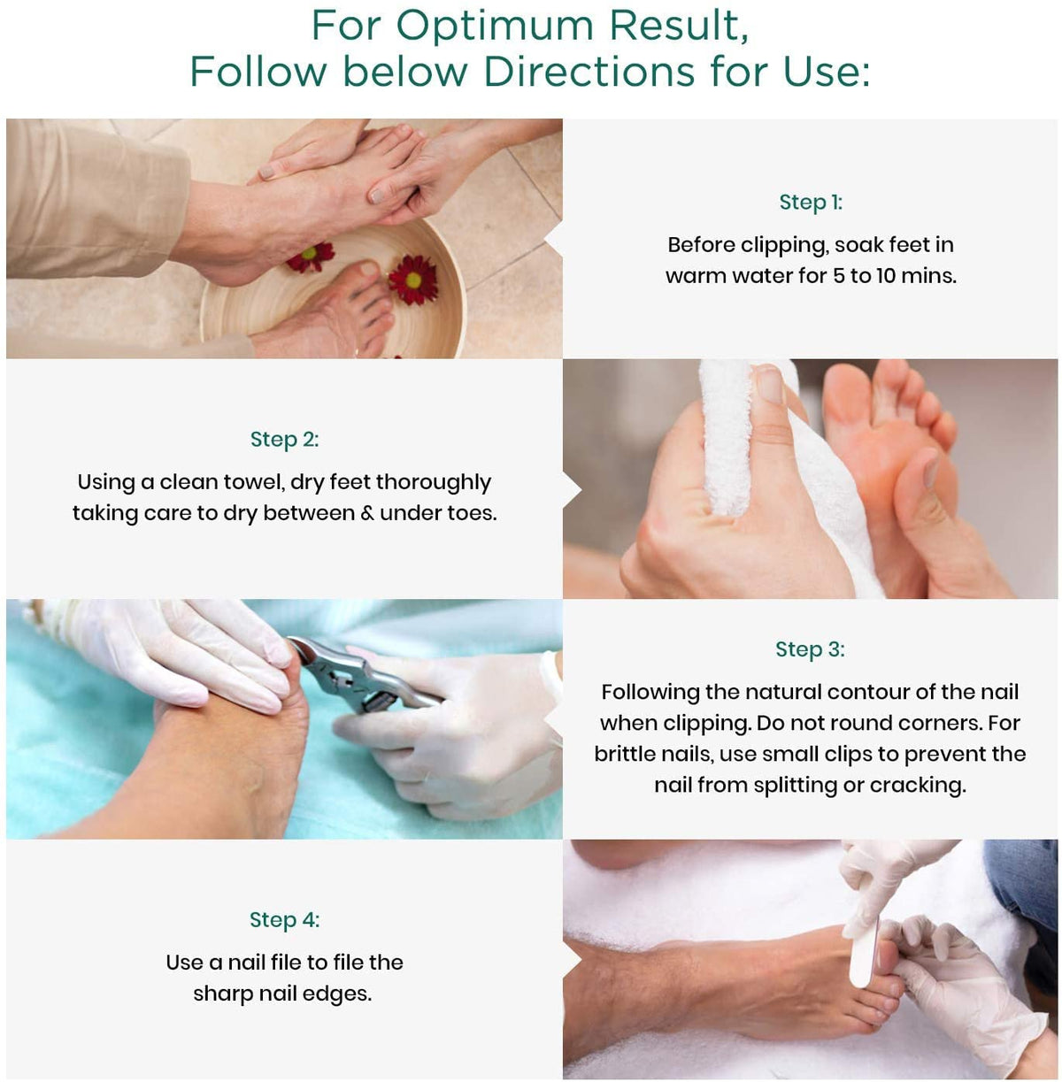 Toenail Clippers by Blizzard - Podiatry Tool German Forged - Cantilever Nail Nippers to Cut Thick Toe Nails - Hospital Grade (Double Spring 15cm)