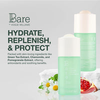 Bare by Vogue Bare By Vogue Face Tanning Drops - Light/Medium, Customisable Sun-Kissed Glow - Infused with Green Tea, Chamomile, and Pomegranate Extract - For Smooth, Hydrating & Radiant Skin (30ml)