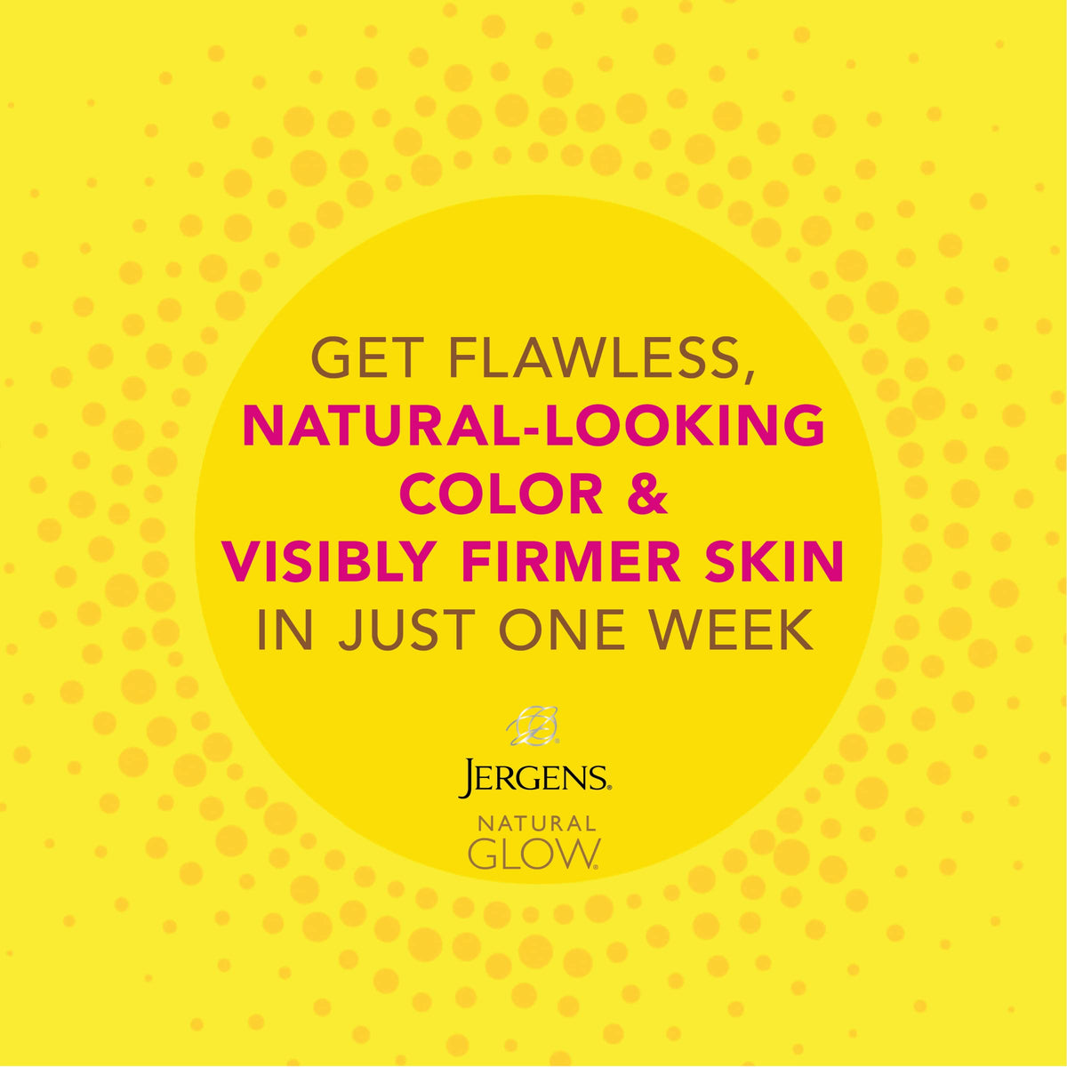 Jergens Natural Glow +FIRMING Daily Moisturizer for Body, Fair to Medium Skin Tones, 7.5 Ounces