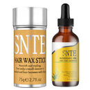 Samnyte Hair Wax Stick, Rosemary Oil for Hair Growth Set, Styling Wax Stick for Taming Flyaways, Non-greasy Rosemary Oil - Nourishing & Strengthen