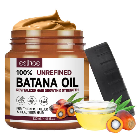 Angozo Batana Oil for Hair Growth,120ml Organic Batana Oil,Repairs Damaged Hair,Eliminates Split Ends and Enhances Hair Thickness for Healthier,Thicker