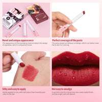 HERBENJOY Lip Gloss Sets For Teenage Girls Lipstick Sets For Women,4 Colors Matte Lipstick Set High Pigmented Velvety Long Lasting Waterproof Matte Lip Stick, Lipstick For Women Makeup Set
