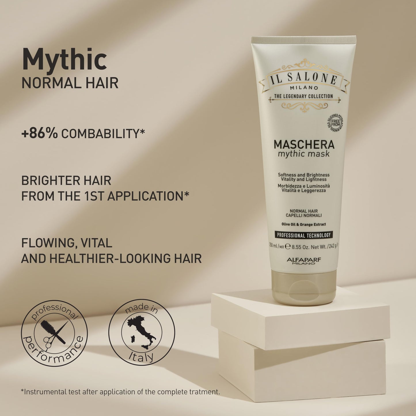 Il Salone Milano Mythic Mask 250ml - maschera per capelli normali
