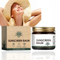 Fankayi Non Na/no Zi/nc Ox/ide Sunscreen Balm,Beef Tallow Sunscreen Balm,Natural Tallow Sun Cream for Face & Body,Sunblock for Outdoor & Beach,Sun Cream Face,Ta-llow Sun-screen,Non Na-no Sun-screen