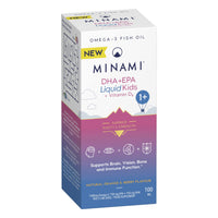 MINAMI DHA+EPA Liquid Kids + Vitamin D3 - 100ml