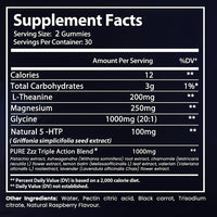 MountSpirit Sleep Gummies | 5-HTP | Zzz Blend ™ Formula for a Restful Night’s Sleep| L-Theanine | Magnesium | Glycine | Chamomile | Lemon Balm | Chamomile | Valeria | Lavender