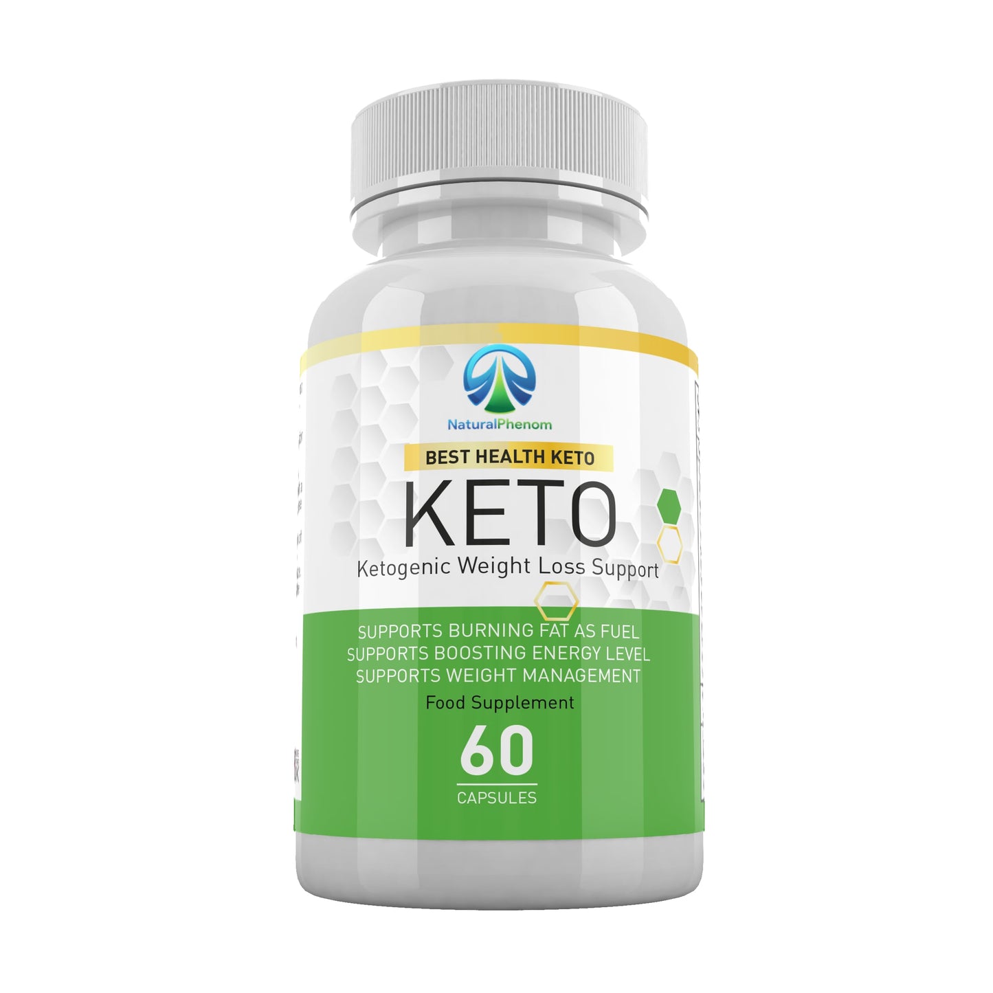 NaturalPhenom Best Health Keto 60 Capsules 1 Month Supply
