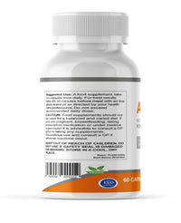 Arialeaf - Nutritional Support for Nerve Health - All Natural - 60 Capsules/Slim Warriors