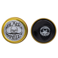 THE VINTAGE GROOMING CO. Black Magic Sudden Death Mustache Wax | Hide Grey Hair | Strong Hold | 1 oz Tin | No Heat Source Required | Unscented