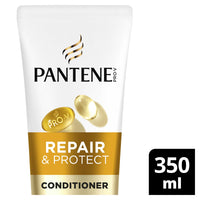 Pantene Pro-V Repair & Protect Hair Conditioner, 2x The Nutrients In 1 Use, Strengthen Hair From Within, For Weak And Damaged Hair, 350ML