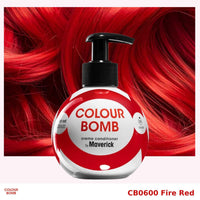 Colour Bomb by Maverick Fire Red Colour Depositing Conditioner 250ml