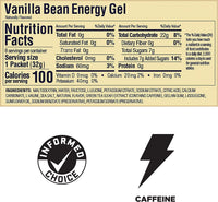 GU Gu Energy Running Gels - 4 Gel Taster Pack - Sports Energy Gels For Running , Cycling, Triathlon (Vanilla Bean), 32.0 gram