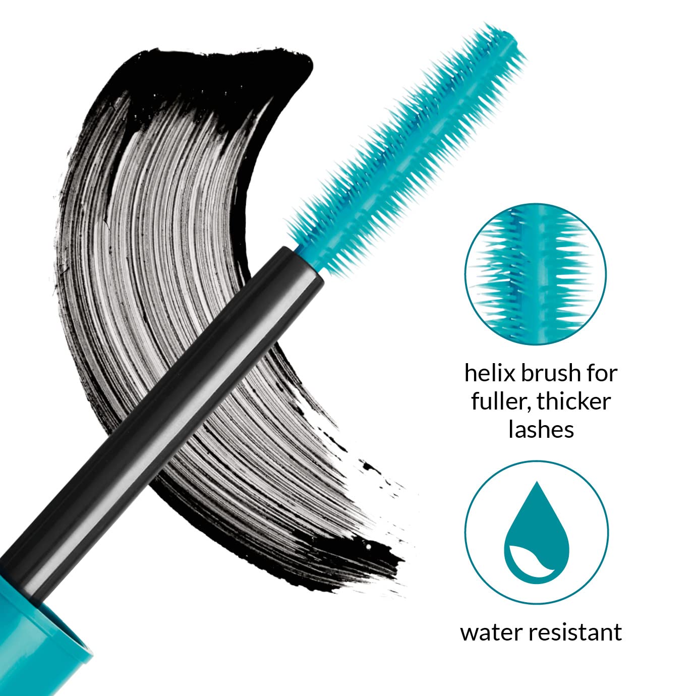 Avon SuperShock Volume Loader Mascara Blackest Black, with Lash Primer Technology for All-Day Lash Volume, 10ml