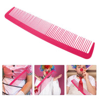 VALICLUD Giant Man Big Comb Props, Giant Wide Comb Jumbo Clown Comb Oversized Hair Brush Hair Brush for Women Natural Comb Halloween Big Comb Costume