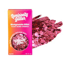 Luminosity Glitter JOIN THE ECO GLITTER REVOLUTION Luminosity Biodegradable Pink Glitter – Chunky & Fine Eco Glitter Mix | Vegan, Plant-Based, Festival Glitter for Face, Body & Hair | Eco Friendly Sparkle Makeup