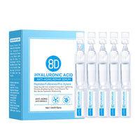 MrCuvaryas Hyaluronic Acid Serum Microneedling Serum For Face, Hyaluronic Acid Serum For Face, Anti Aging & Anti Wrinkle Face Serum For Women & Men, Hydrating, Deep Nourishing, Firm - 1.5ML * 15PCS