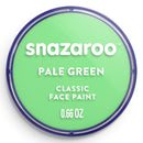 Snazaroo Classic Face and Body Paint for Kids and Adults, Pale Green Colour, Water Based, Easily Washable, Non-Toxic, Makeup, Body Painting for Parties, for Ages 3+