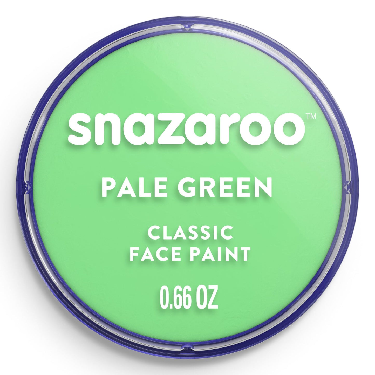 Snazaroo Classic Face and Body Paint for Kids and Adults, Pale Green Colour, Water Based, Easily Washable, Non-Toxic, Makeup, Body Painting for Parties, for Ages 3+