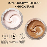 AuraAnge Tattoo Cover up Makeup - Contains Makeup Remover - Waterproof Body Concealer for Tattoo Cover Up - Full Coverage Cream for Bruises and Tattoos, Men and Women