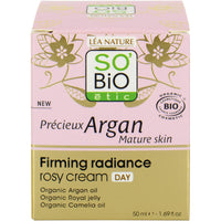 So'Bio Étic SO'BiO étic Précieux Argan Cosmos Organic Firming Radiance Rosy Day Cream, 50 ml
