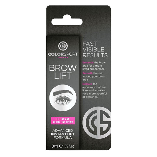 COLORSPORT Colorsport London Brow Lift - Skin Firming Eye Cream for Hydration & Anti Wrinkle Face Care, Perfecting Moisturiser Cream to Lift & Smooth, Vegan Enhancing Skincare, 50ml