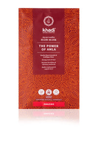 Khadi khadi Ayurvedic Hair Mask I The Power of Amla I Powerful Volume, Strengthened Hair Roots and New Vitality I 100% Natural, Vegan, from Silicones & Sulphates I 50 g