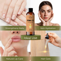 Essican Purelife Vitamin E Oil for Skin, Hair & Face Carrier Oils 100ml