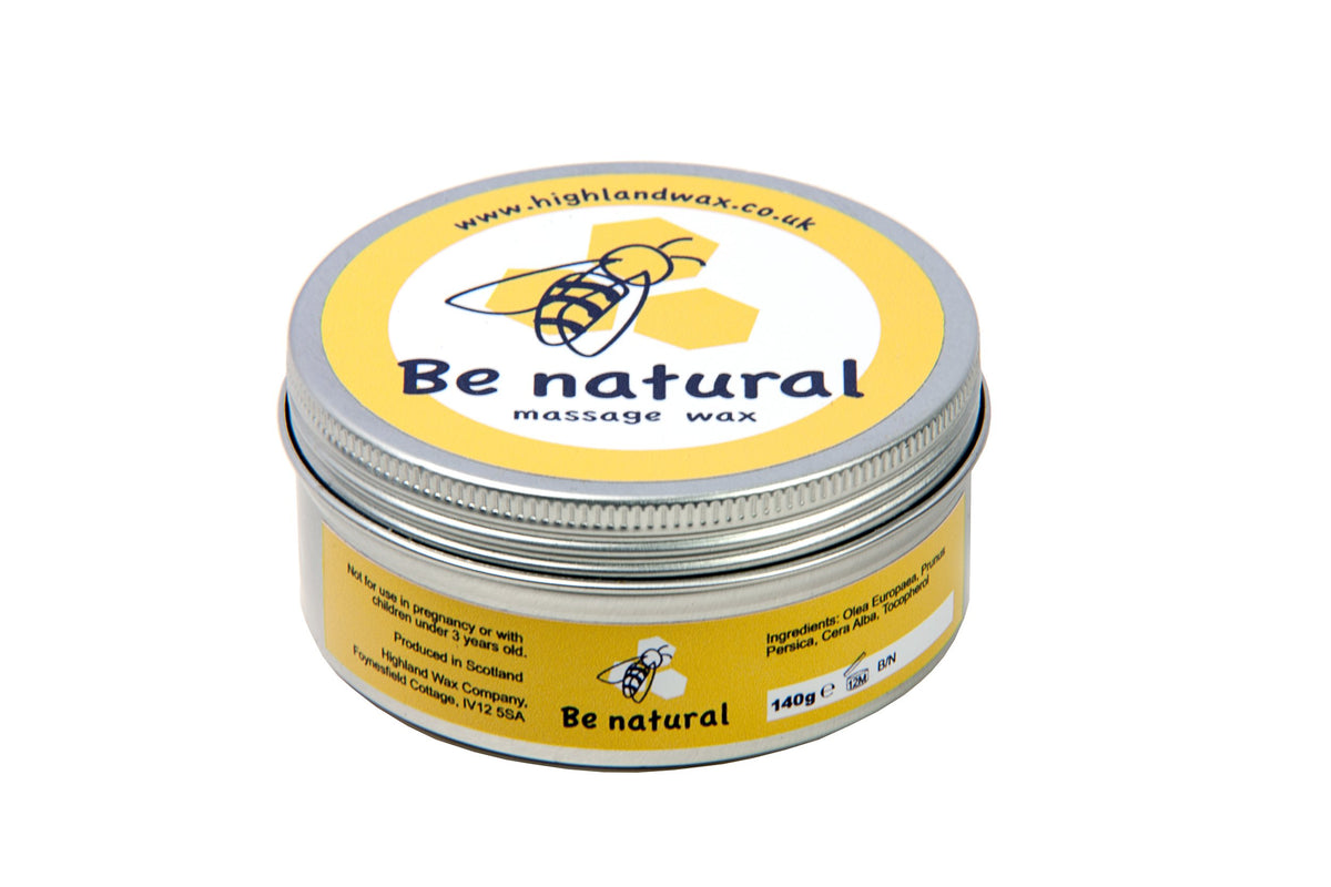 Highland Wax Be Natural Massage Wax (140g)