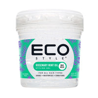 Eco Style Rosemary Mint Hair Gel, Alcohol Free, Vegan, 473 ml