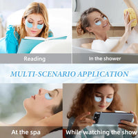 NLFOX Under Eye Mask - Hyaluronic Acid Under Eye Patches - Collagen Moisturizing Eye Masks Skincare for Puffy Eyes - Dark Circles Hydrating Anti-aging - Revitalize,Eye Gel Pads for All Skin Types