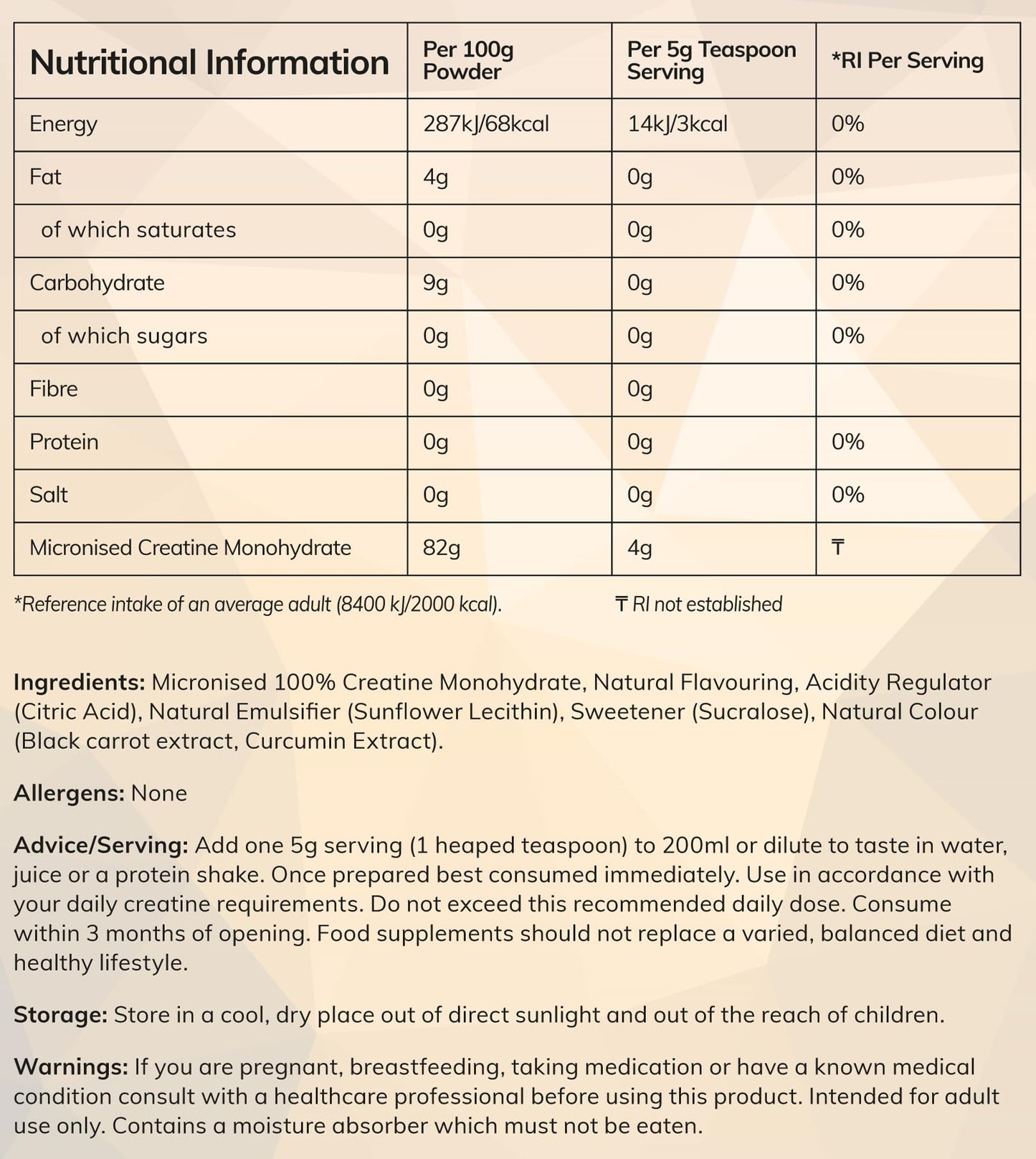 Nutristrength Micronised Creatine Monohydrate Powder 300g | Designed for Performance & Recovery | Formulated for Easy Mixing- 60 Servings, Made in The UK…