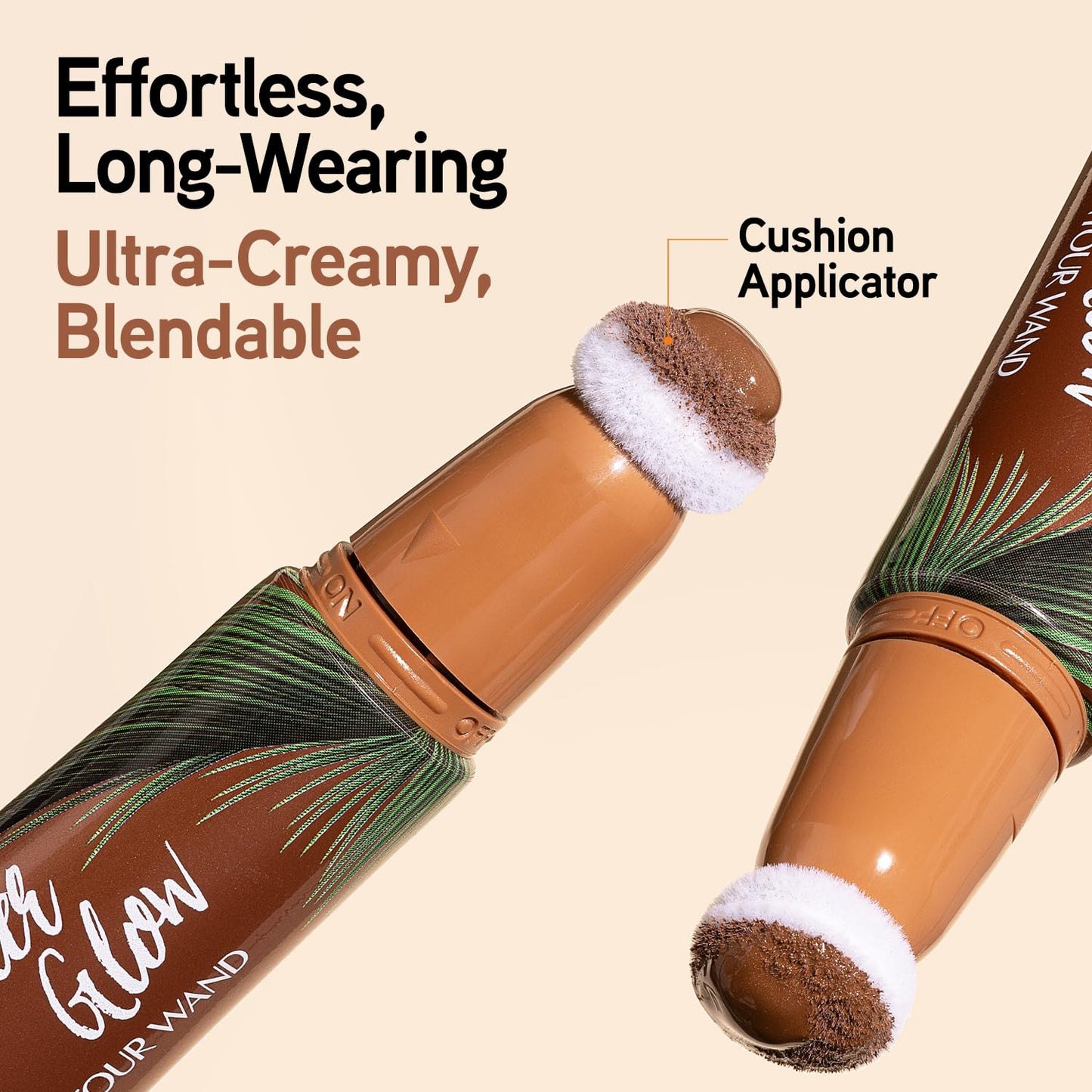 Physicians Formula Butter Glow Contour Wand, Liquid Bronzer for Instant Definition, Nourishing and Creamy, Easy Application, Fair Light